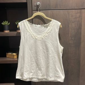 Cream Coldwater Creek Tank